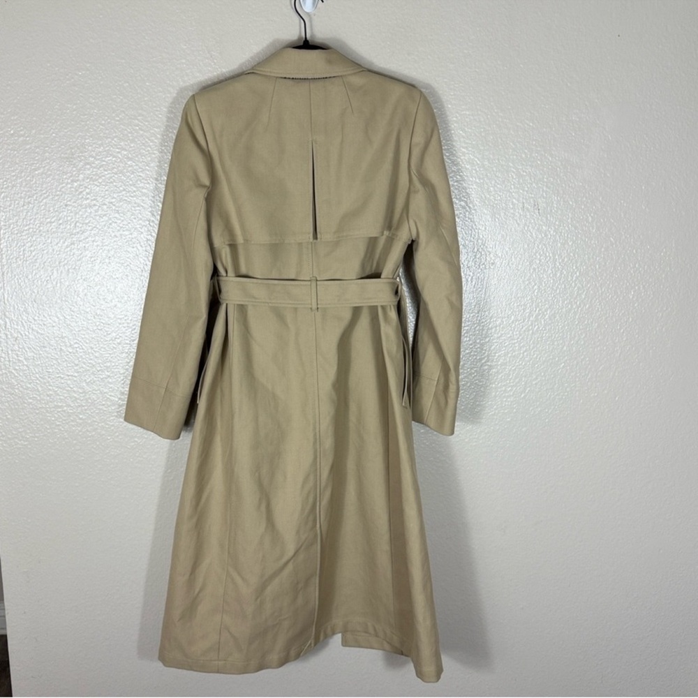 J. Crew Collection Tailored Trench Coat in Double-Faced Plaid - Picture 13 of 15